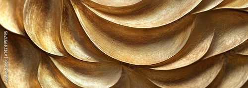 Obraz  z motywem Abstract Golden Textured Pattern