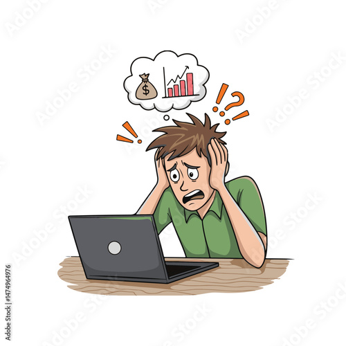 businessman with laptop