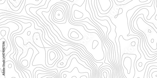 "Futuristic Topographic Mapping with Geometric Strip Grid Lines and Abstract Topography Patterns, Evoking a Sleek and Minimalist Sea Map Design"
