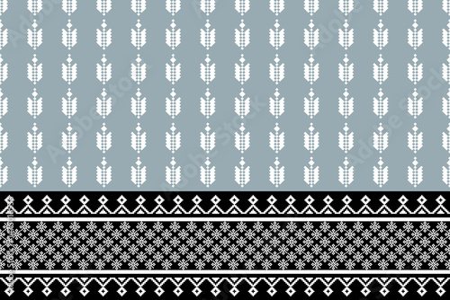 Set of vintage seamless floral patterns with decorative vector elements for textile design