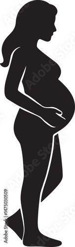 Maternity silhouette