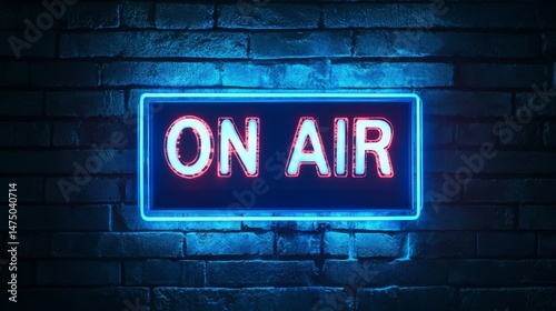 neon on air sign