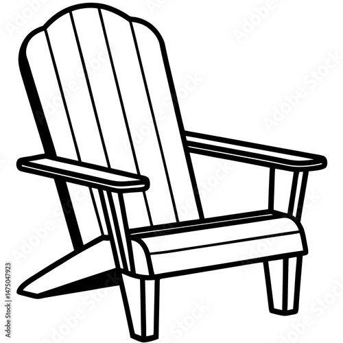 chair on white