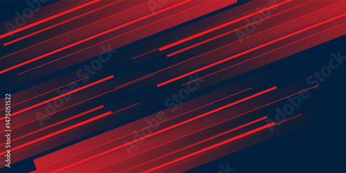 Abstract horizontal light red and blue stripe lines background. You can use for ad, poster, template, business presentation.
