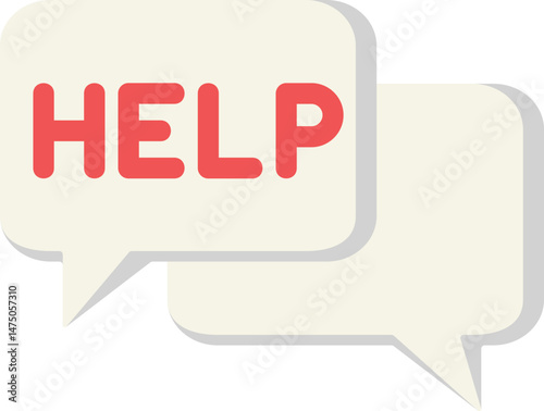 Question Chat Flat Icon