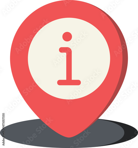 Tourist Information Flat Icon