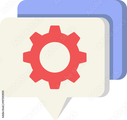 Setting Support Flat Icon