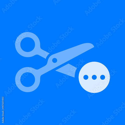 Scissors Badge Ellipsis