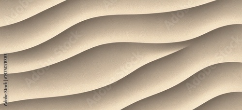 Abstract desert sand waves