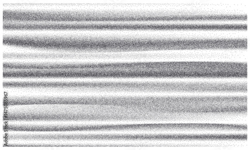Abstract Horizontal Halftone Stripe Texture in Black and White