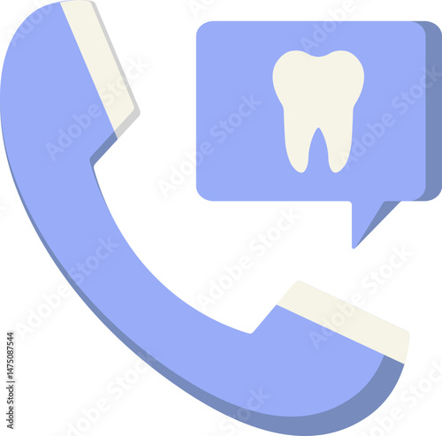 Dental Consult Flat Icon