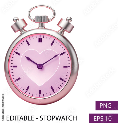 sex stopwatch - Use sex stop watch cause it's the best time. Erotic Romantic Love Timer Concept with Heart and Passion Elements.