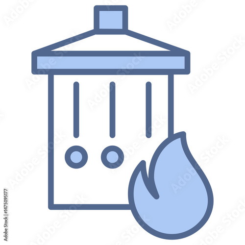 Incineration Blue Icon