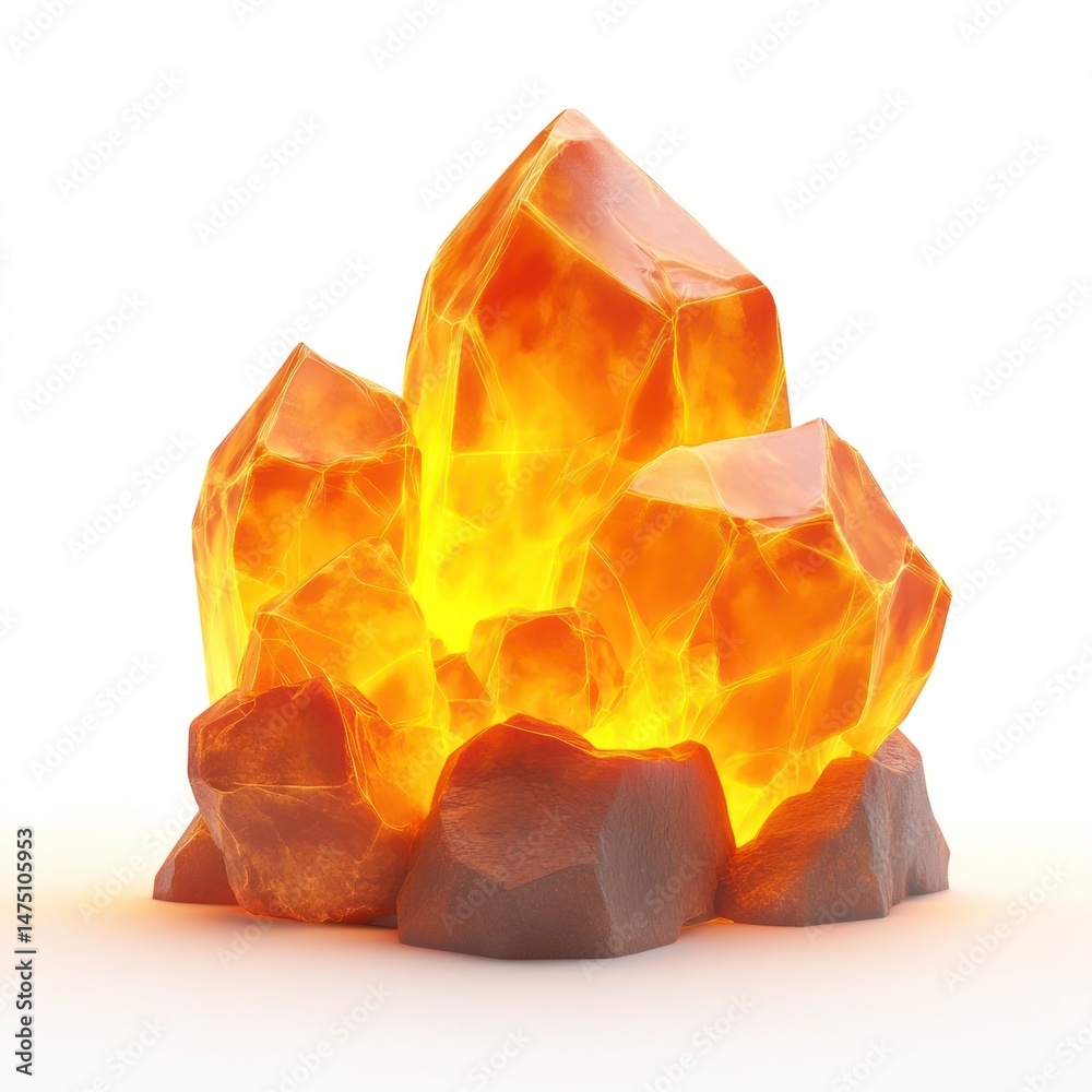 Stunning glowing fiery orange crystal quartz gemstone with bright natural energy and warmth Translucent shimmering and faceted this radiant mineral displays an intense Stunning glowing fiery orange crystal quartz gemstone with bright natural energy and warmth Translucent shimmering and faceted this radiant mineral displays an intense