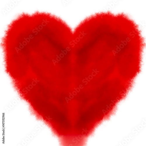 watercolor heart. Concept love, relationship, art, painting