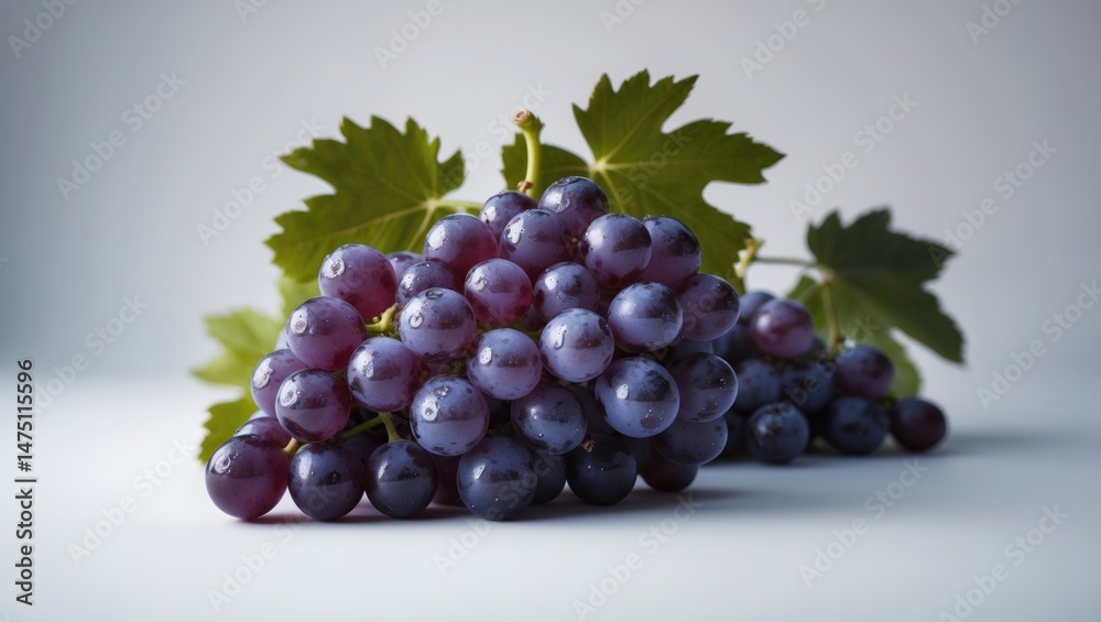 Fototapeta premium Delicious grape fruit close-up isolated from the background