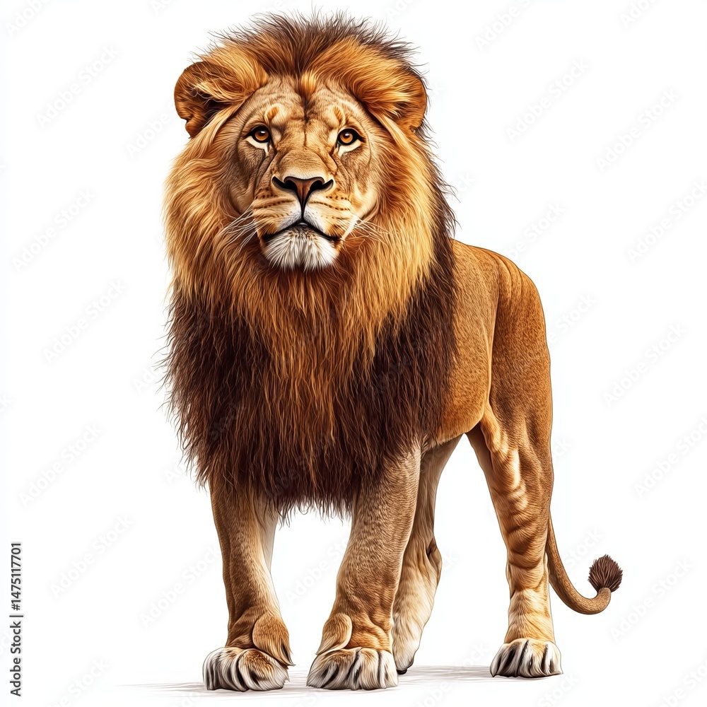 Fototapeta premium wildlife realstic animals