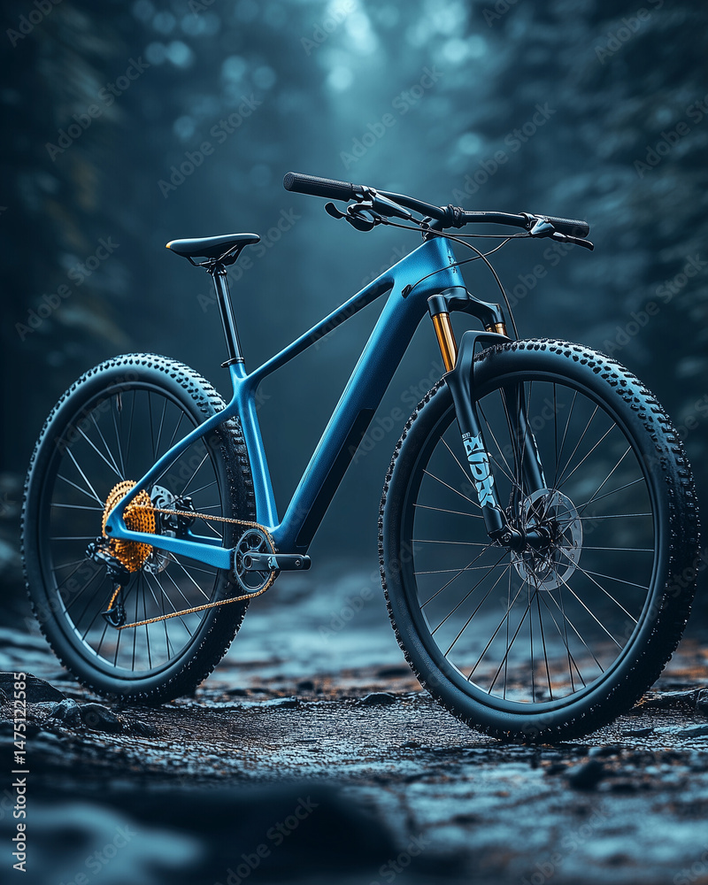 Fototapeta premium astarte.ai: Mountain Bike