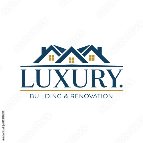 Real Estate Logo Design, Luxury Real Estate and House Logo Design, Home Logo Design