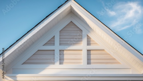 Water resistant molded Louver Gable Vent that imitates real wood without the hassle of upkeep