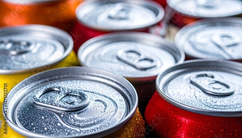 top view of a soda can