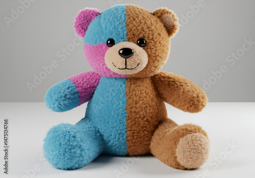 teddy bear with a toy