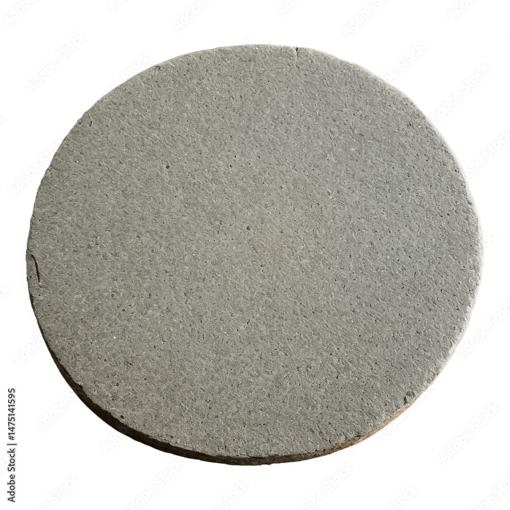 medieval round grinding stone isolated on transparent background medieval round grinding stone isolated on transparent background