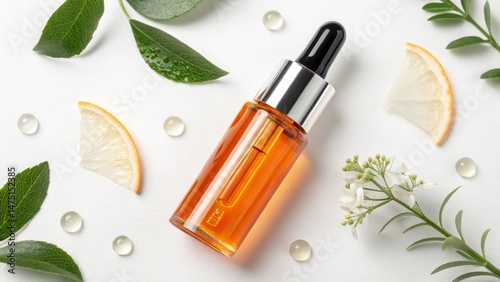 Amber Serum Bottle with Cit...