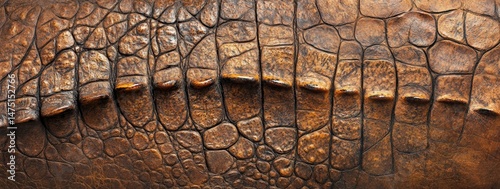 Close-up of textured reptile hide showing bumpy, scaly surface and rows of raised scutes