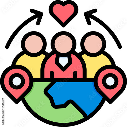 Immigrant Community icon