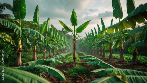 Plant Damage Caused by Bunchy Top Virus in Organic Farming Fields