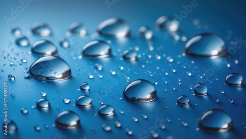 Wallpaper Mural Refreshing Water Ripple and Splash in Artistic Background Torontodigital.ca