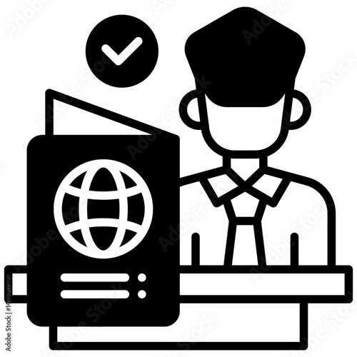 Immigration Officer icon