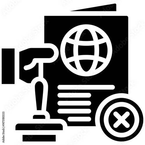 Visa Rejection icon