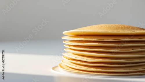 stacked pancakes