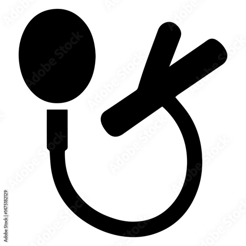 microphone lavalier icon on white background vector
Vector cinema icon