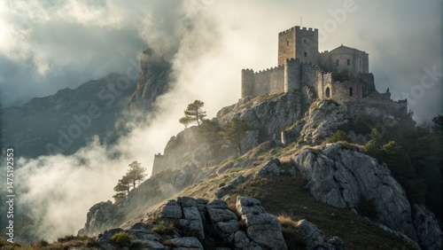 Misty Mountaintop Castle A ...