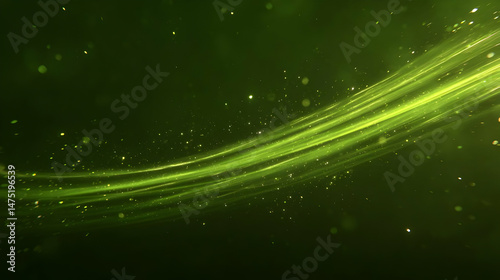 data streams on a dark background with digital particles