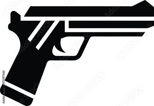 gun icon vector illustration