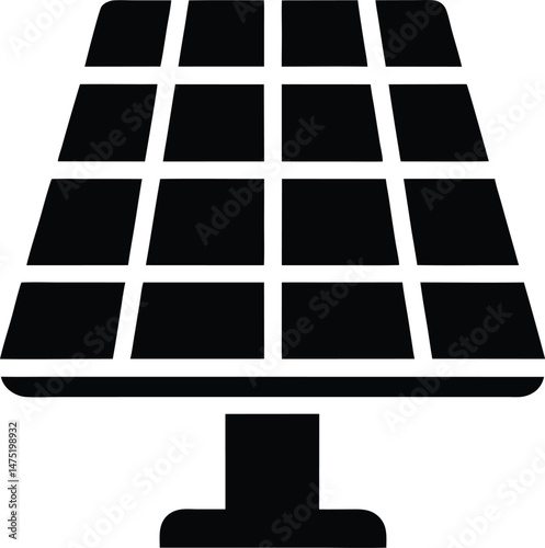 solar cell icon vector illustration