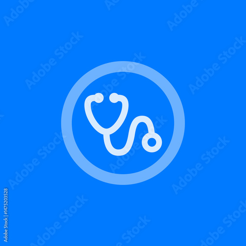 Stethoscope Circle Icon