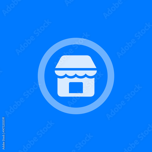 Storefront Circle Icon