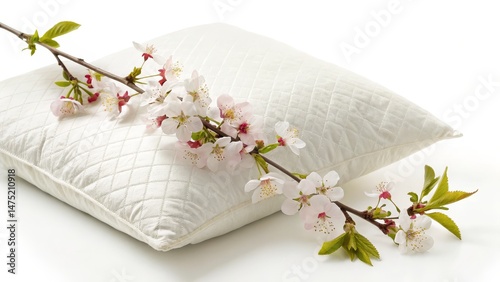 Spring Blossom on Quilted P...