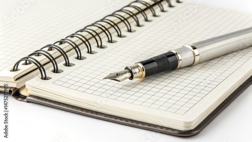 Spiral Notebook with Silver...