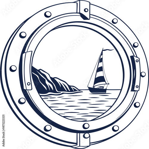 Plastic Window vector