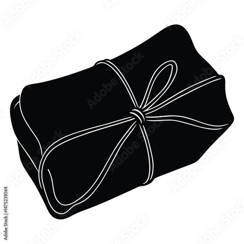 Fabric Sandwich Wrap with String