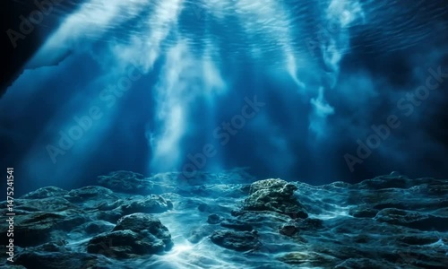 Enigmatic Ocean Depths: Underwater Serenity