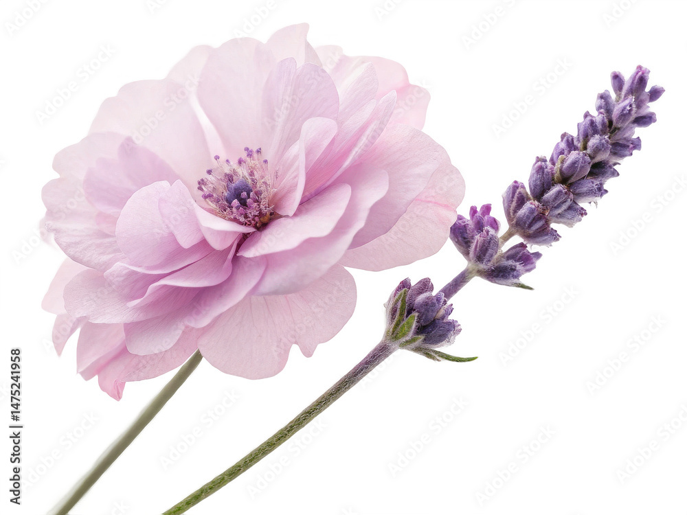 Obraz premium Lavender cotton flower png lavender cotton flower bloom png lavender cotton flower bouquet png lavender flower bunch png vibrant lavender cotton flower png transparent png