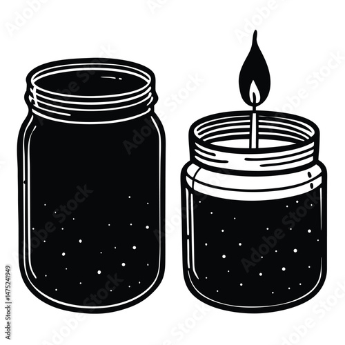 Handmade Soy Candles In Glass Jars