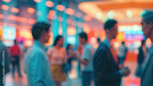 Wallpaper Mural Home-store shopping mall theme with a creative bokeh effect and abstract blur background Torontodigital.ca